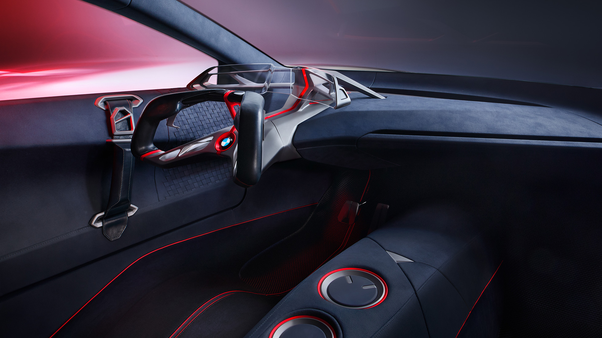 BMW Vision M NEXT, interiör BMW Vision M NEXT, interiör, design, instrumentbräda