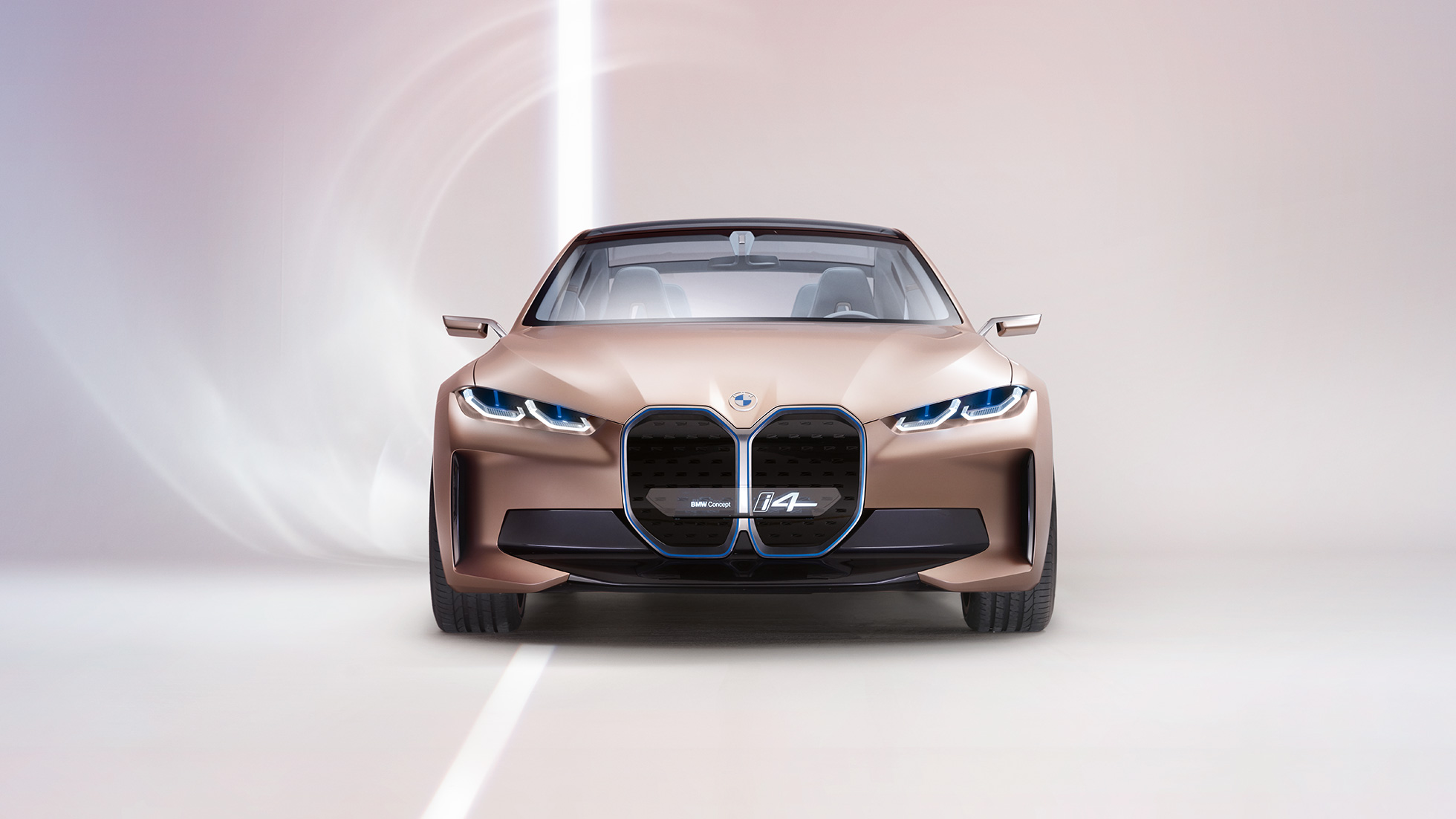 Exteriör 1 BMW Concept i4 2020 G26 Exteriör 1 BMW Concept i4 2020 G26 Elbil helt elektriska BMW Gran Coupé