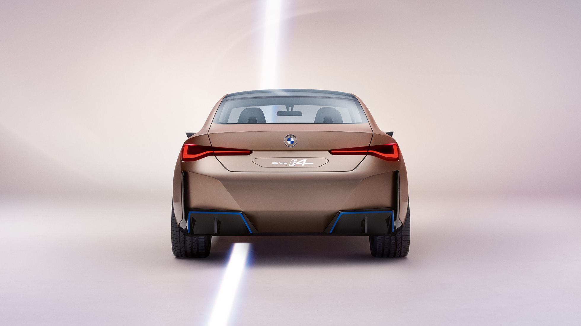 Exteriör 2 BMW Concept i4 2020 G26 Exteriör 2 BMW Concept i4 2020 G26 Elbil helt elektriska BMW Gran Coupé