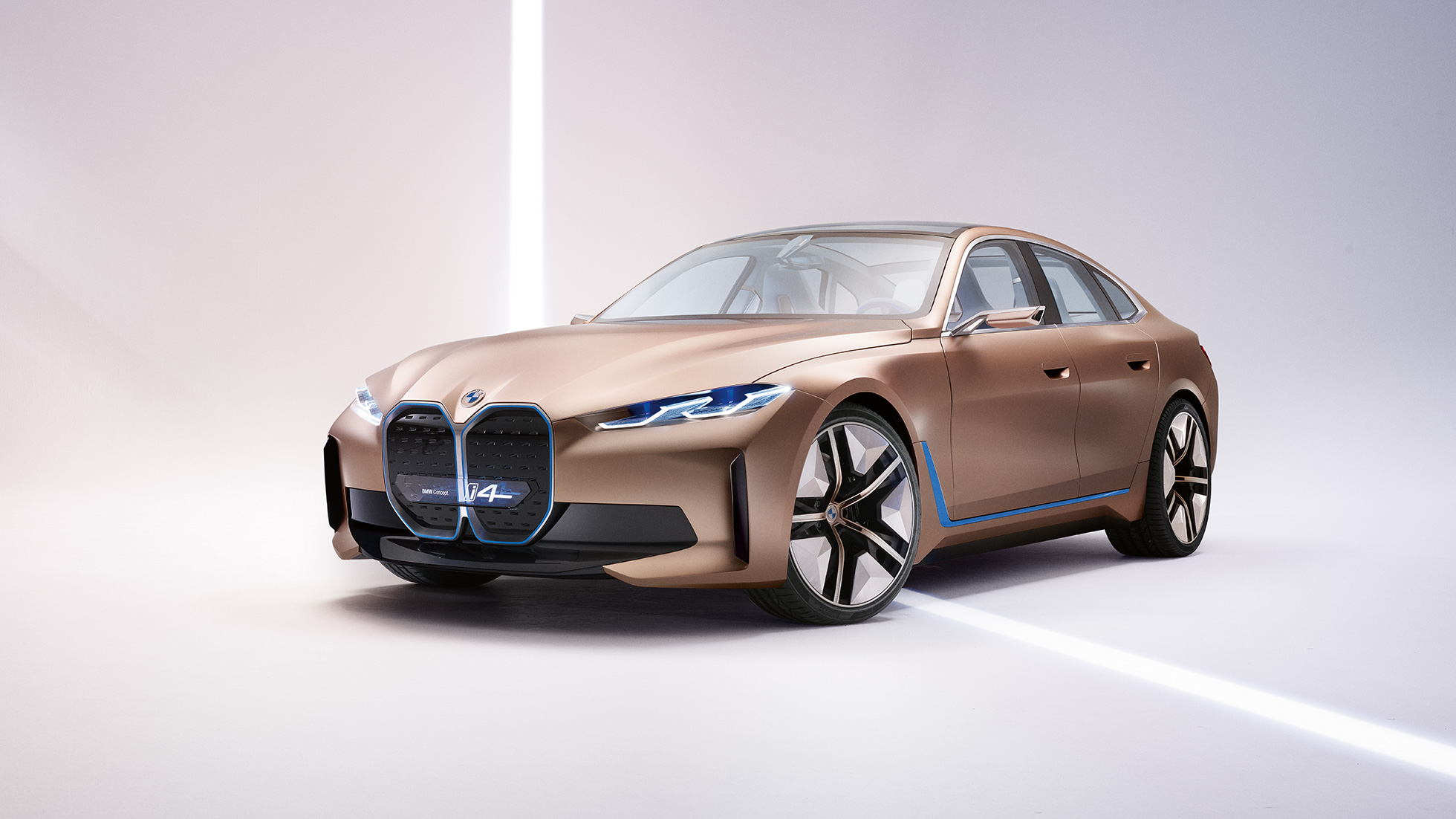 BMW Concept i4 Höjdpunkterna för den nya elbilen från BMW