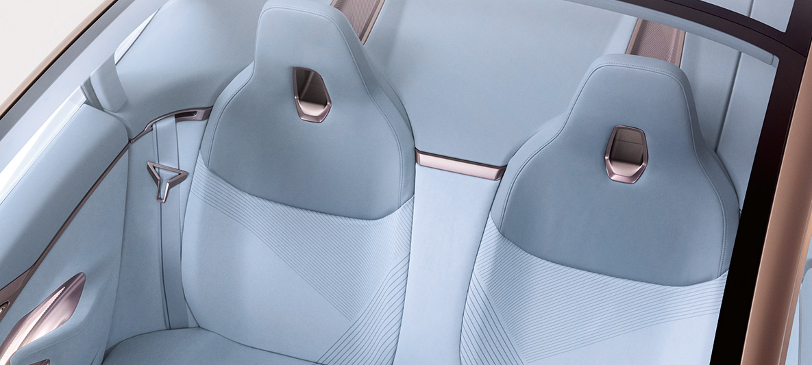 BMW Concept i4 2020 G26 Bild 5 BMW Concept i4 2020 G26 Elbil helt elektriska BMW Gran Coupé Bild 5