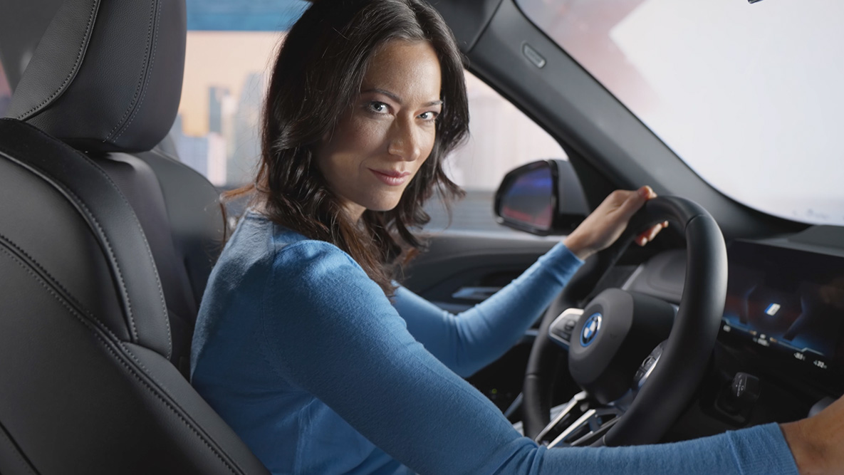 BMW iDrive med QuickSelect BMW iDrive med QuickSelect i videon