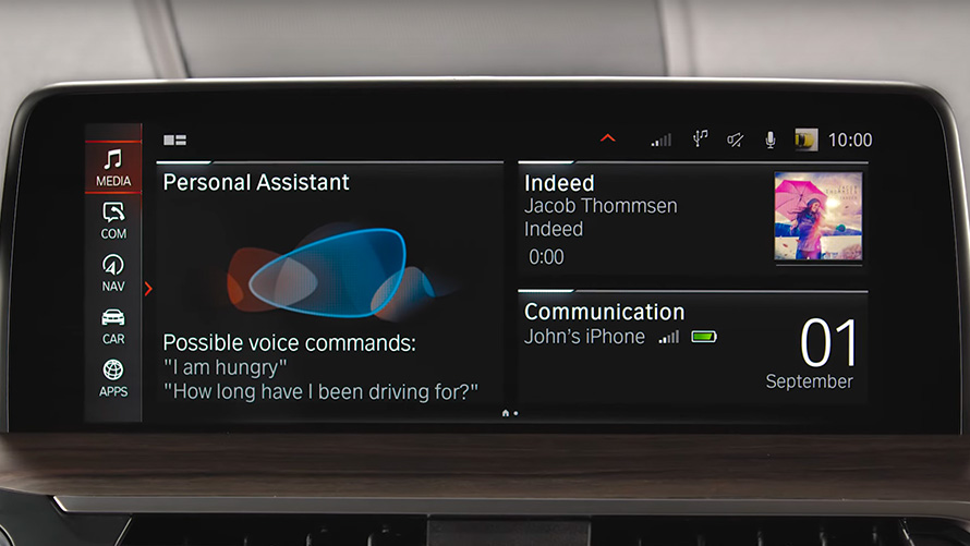 BMW Intelligent Personal Assistant-funktioner och fördelar BMW Intelligent Personal Assistant-funktioner och fördelar förklarade i videon