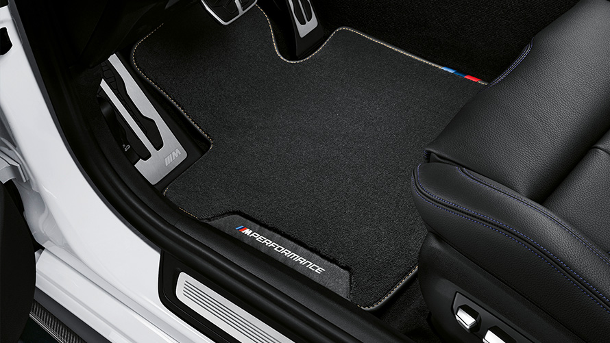 M Performance golvmattor BMW höst- och vintertillbehör M Performance golvmattor