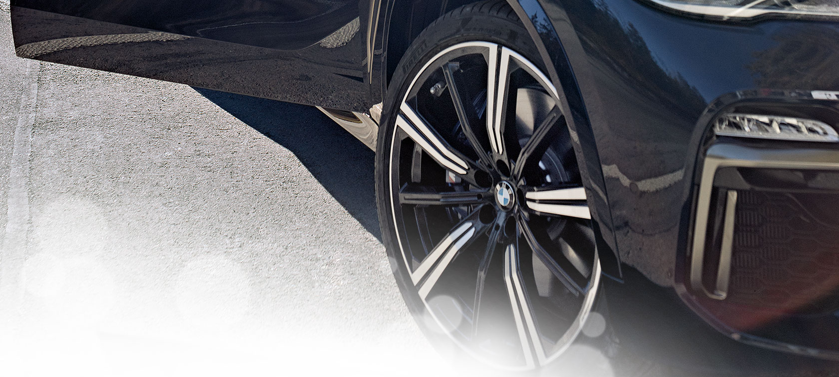BMW fälgar, närbild BMW fälgar, närbild