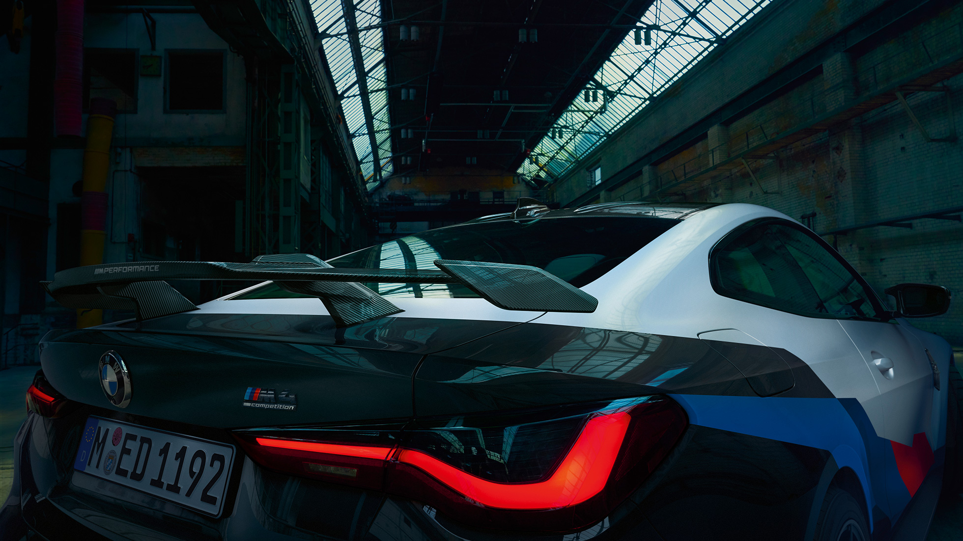 BMW M4 G82 Bakparti närbild BMW M Performance Parts BMW M4 G82 Bakparti närbild