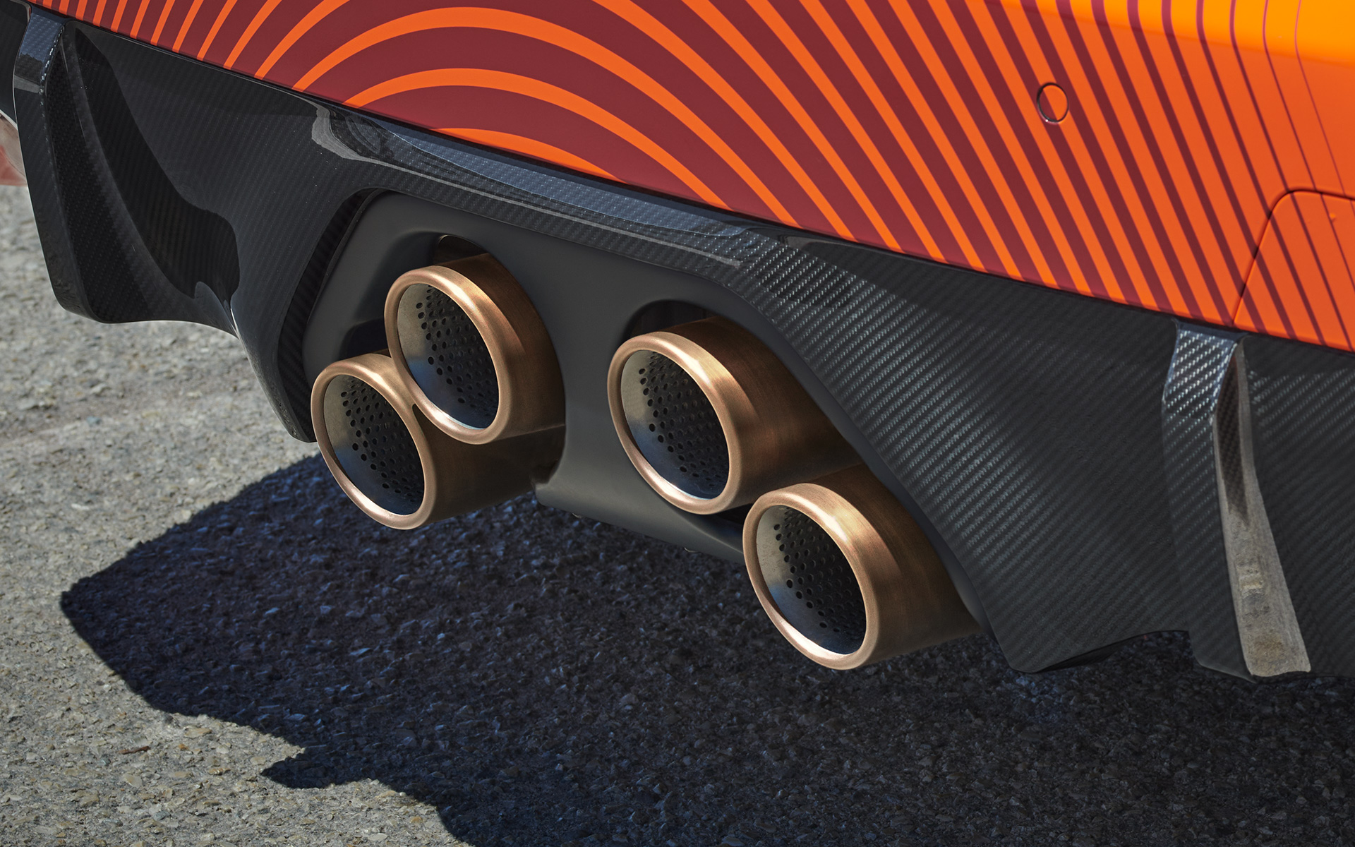 BMW M2 Coupé G87 BMW M Performance Parts M Performance avgassystem i titan BMW M2 Coupé G87 2023 BMW M Performance Parts M Performance avgassystem i titan