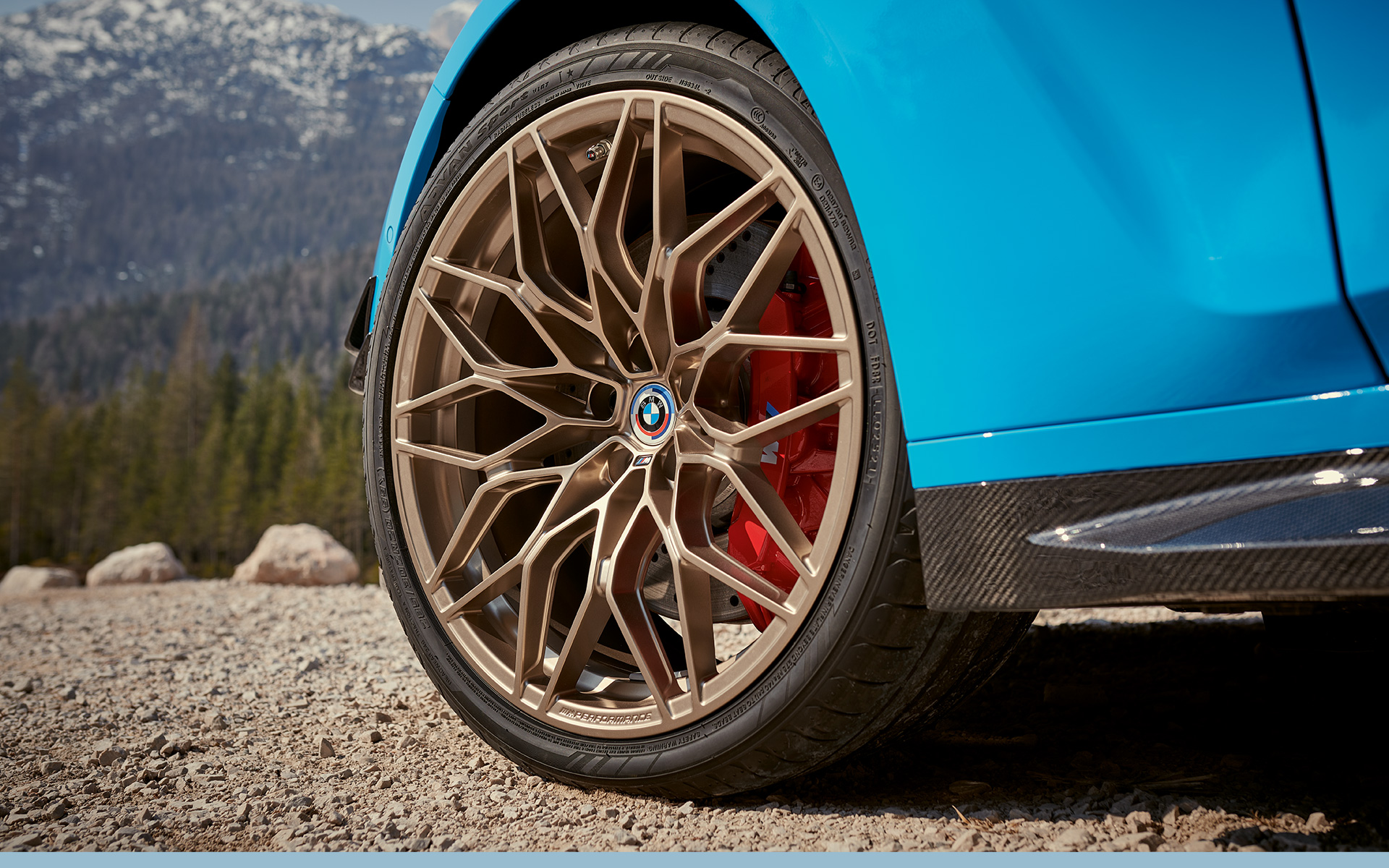 BMW M3 Touring G81 BMW M Performance Parts Fälg BMW M3 Touring G81 BMW M Performance Parts närbild på fälg