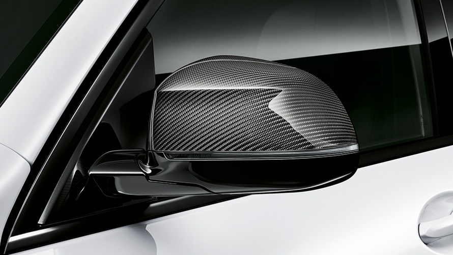 M Performance backspegelkåpor i kolfiber BMW M Performance Parts - M Performance backspegelkåpor i kolfiber