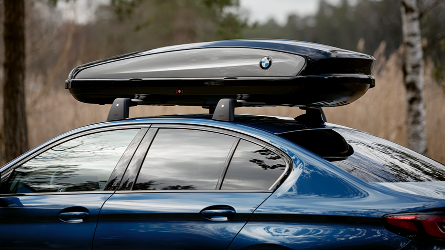 BMW med takbox. BMW med takbox.