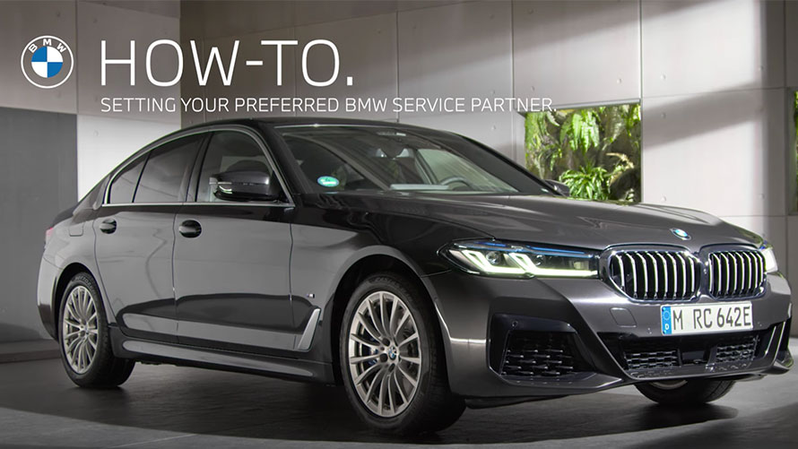 Instruktion för hur du väljer din önskade BMW Serviceverkstad. video med instruktioner för hur du väljer din önskade BMW Serviceverkstad.