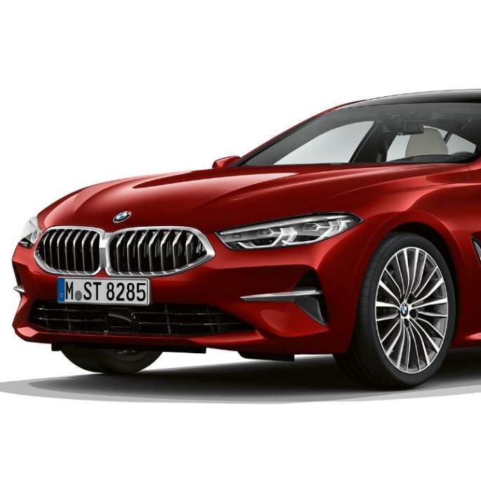 BMW 8-serie Gran Coupé, trefjärdedelsvy framifrån