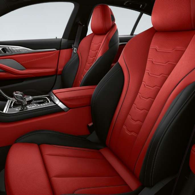 BMW 8-serie Gran Coupé M Sport interiörutrustning